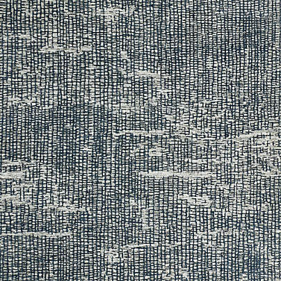 Montauban Wool-Blend Grid Silver Area Rug 10'x14'