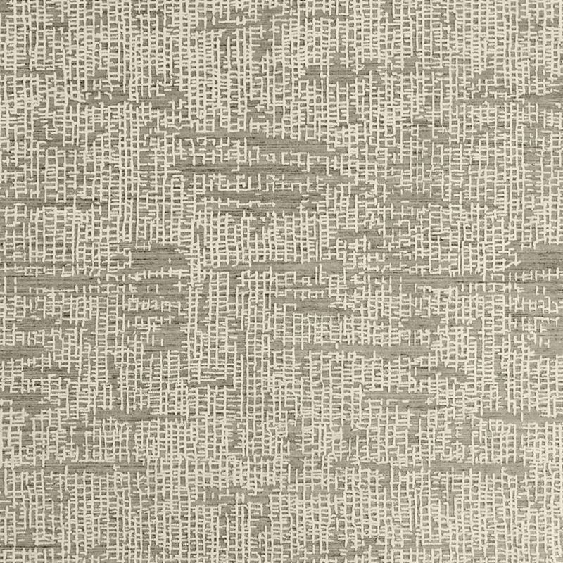 Montauban Wool-Blend Grid White and Light Grey Area Rug 10'x14' - image 0 of 5