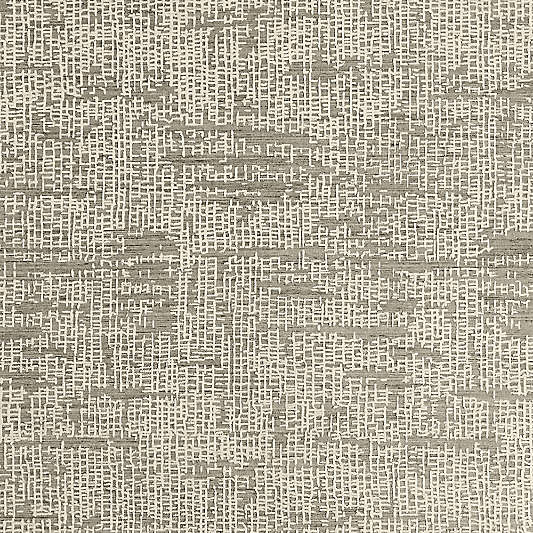 Montauban Wool-Blend Grid White and Light Grey Area Rug