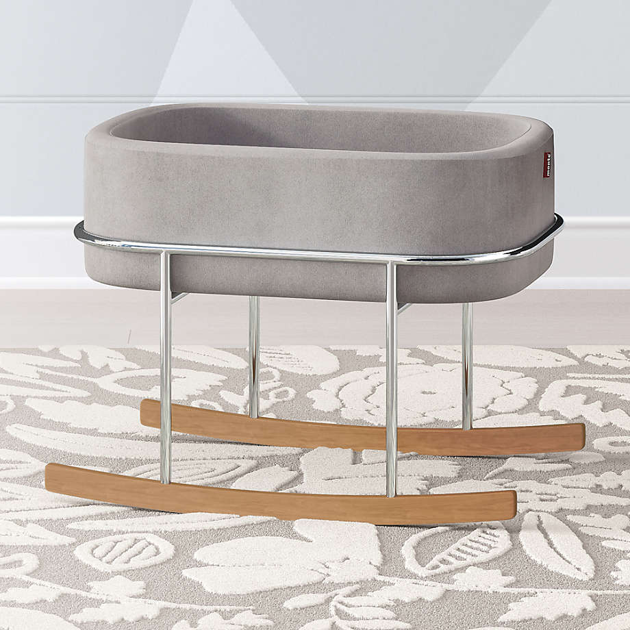 Monte Grey Rocking + Reviews Crate and Barrel