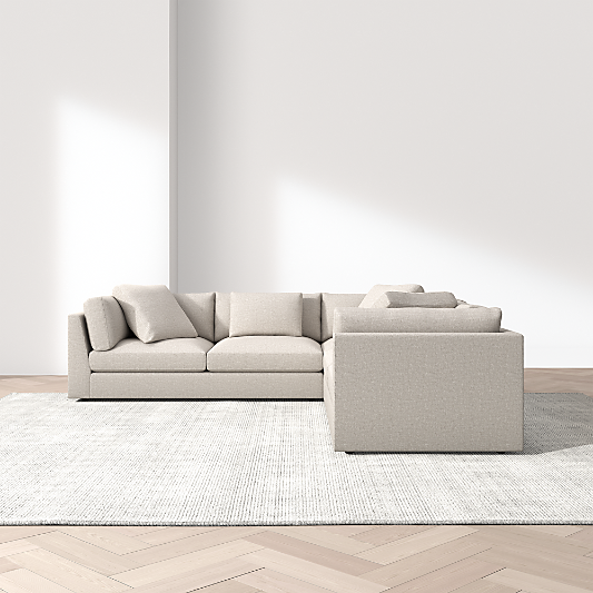 Monterey Modular 3-Piece L-Shaped Sectional Sofa