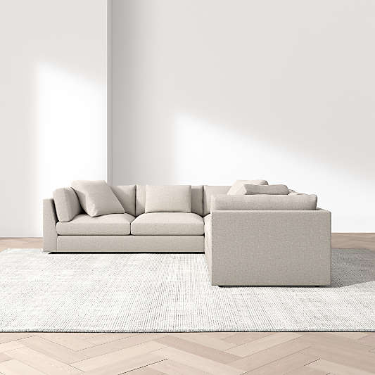 Monterey Modular 3-Piece L-Shaped Sectional Sofa