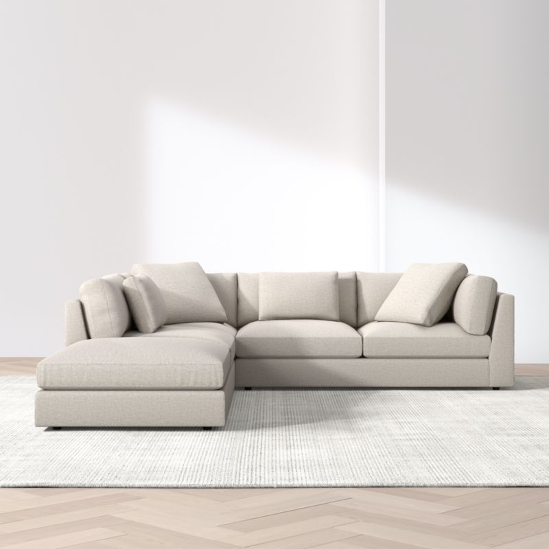 Monterey Modular 3-Piece L-Shaped Sectional Sofa with Ottoman - image 2 of 6