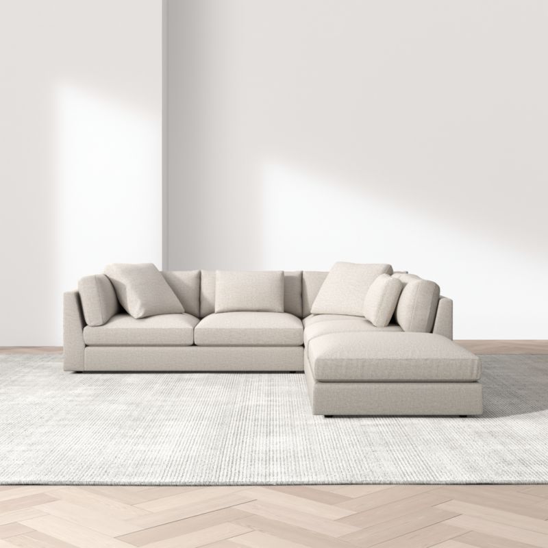 Monterey Modular 3-Piece L-Shaped Sectional Sofa with Ottoman - image 2 of 6