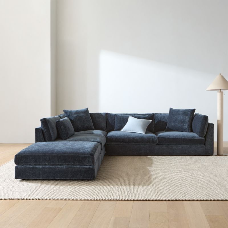 Monterey Modular 3-Piece L-Shaped Sectional Sofa with Ottoman - image 5 of 17