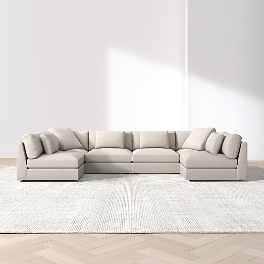 Monterey Modular 4-Piece U-Shaped Sectional Sofa