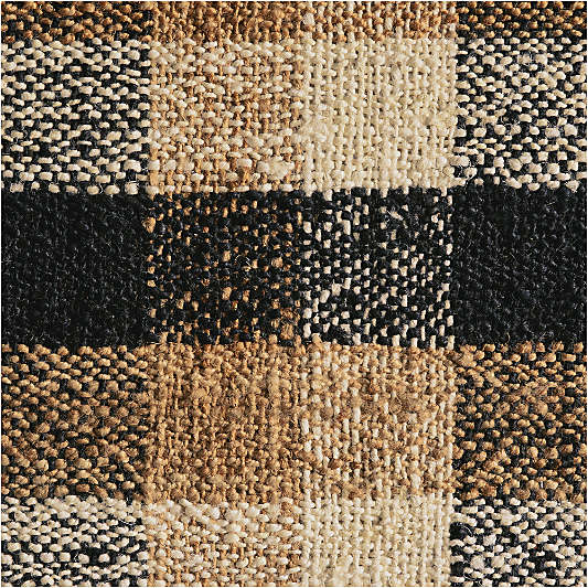 Montreaux Jute Black Handwoven Area Rug