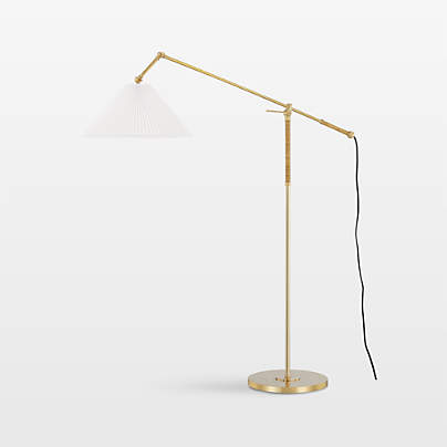 Morgins Brass Floor Lamp