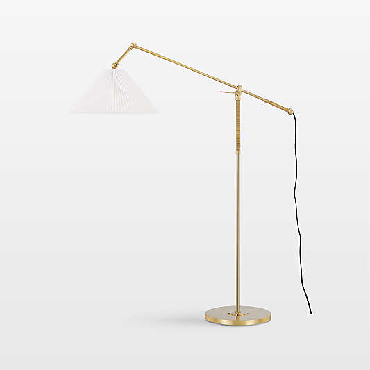Morgins Brass Floor Lamp
