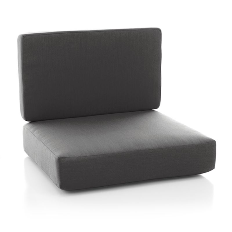 Morocco Graphite Sectional Armless Chair