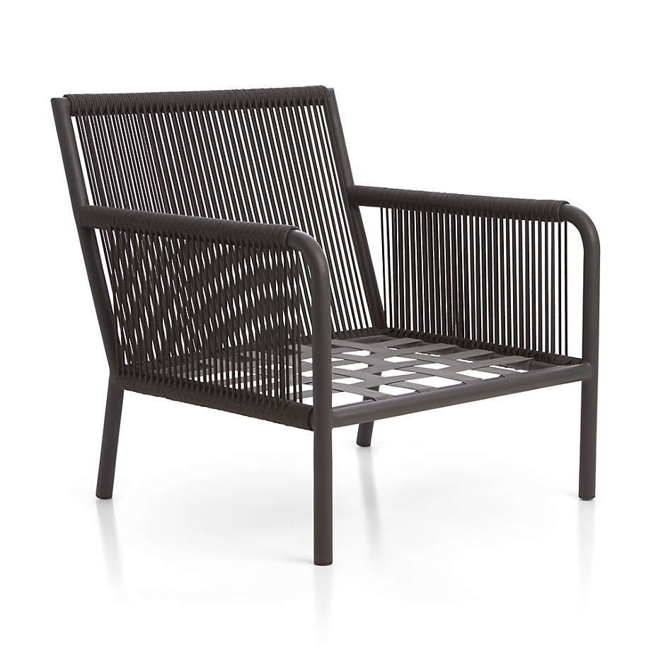 Morocco Graphite Lounge Chair Reviews Crate Barrel