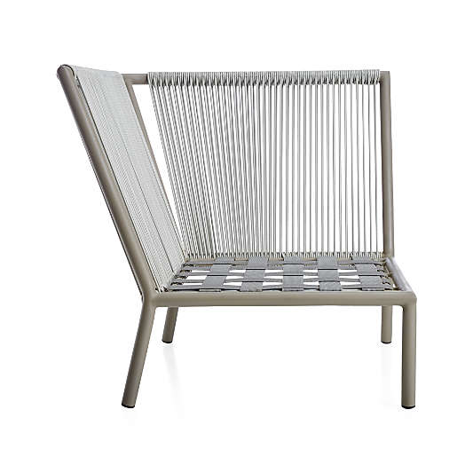 Morocco Light Grey Sectional Corner