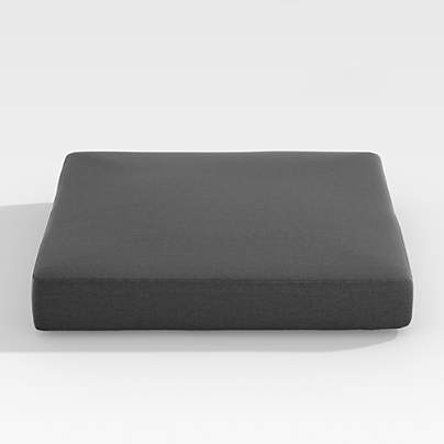 Regatta Soft Mineral Sunbrella Lounge Chair Cushion Crate & Barrel