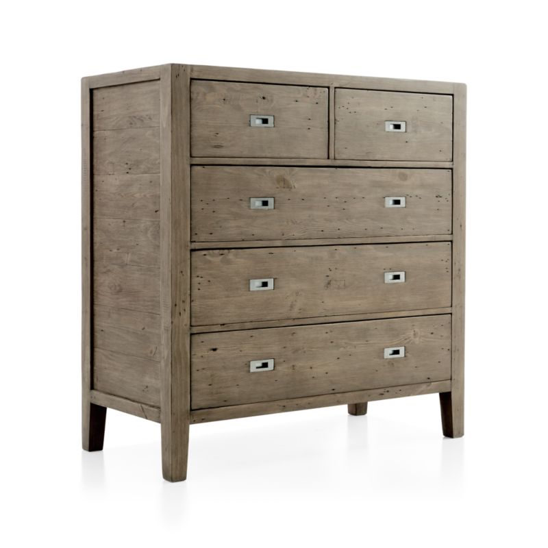 Morris Ash Grey 5-Drawer Chest - image 4 of 8