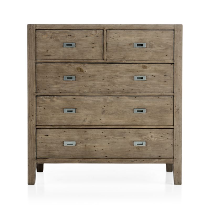 Morris Ash Grey 5-Drawer Chest - image 3 of 8