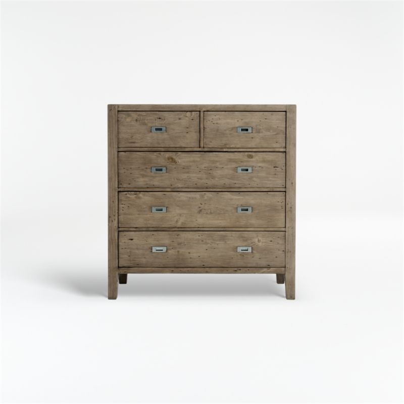 Morris Ash Grey 5-Drawer Chest - image 2 of 8