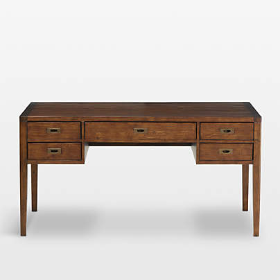 Morris 60" Chocolate Brown Desk
