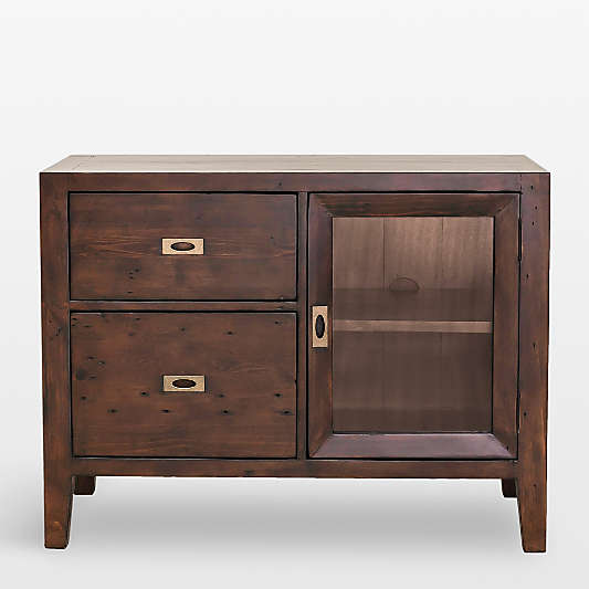 Morris Chocolate Brown Credenza