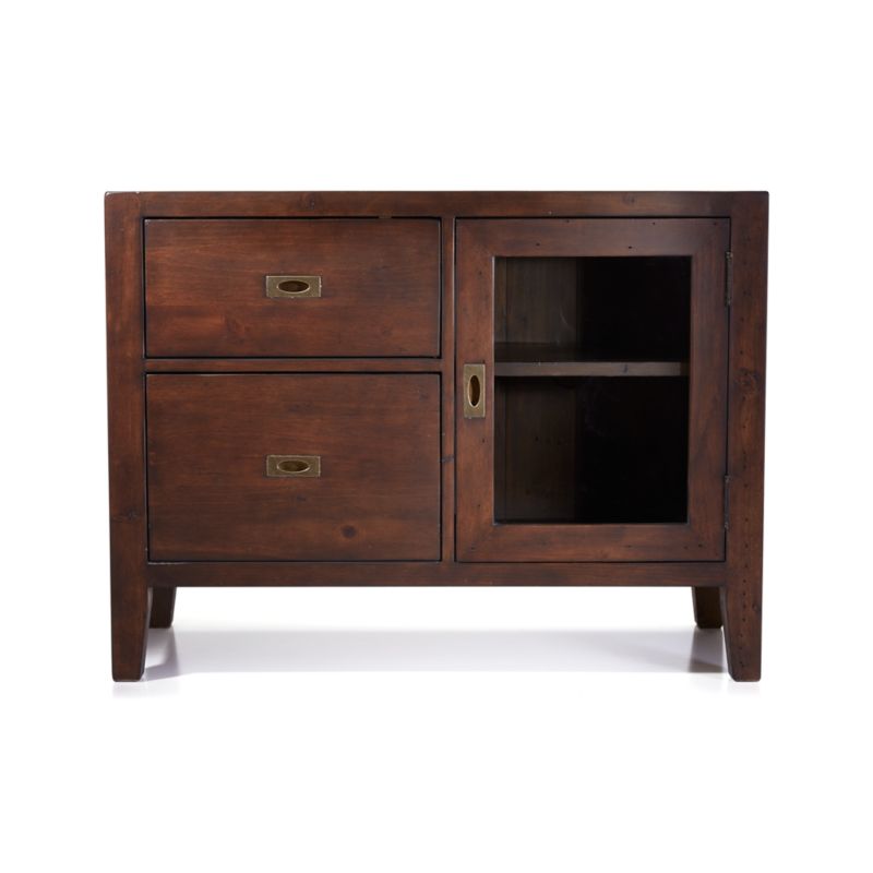 Morris Chocolate Brown Credenza - image 6 of 7