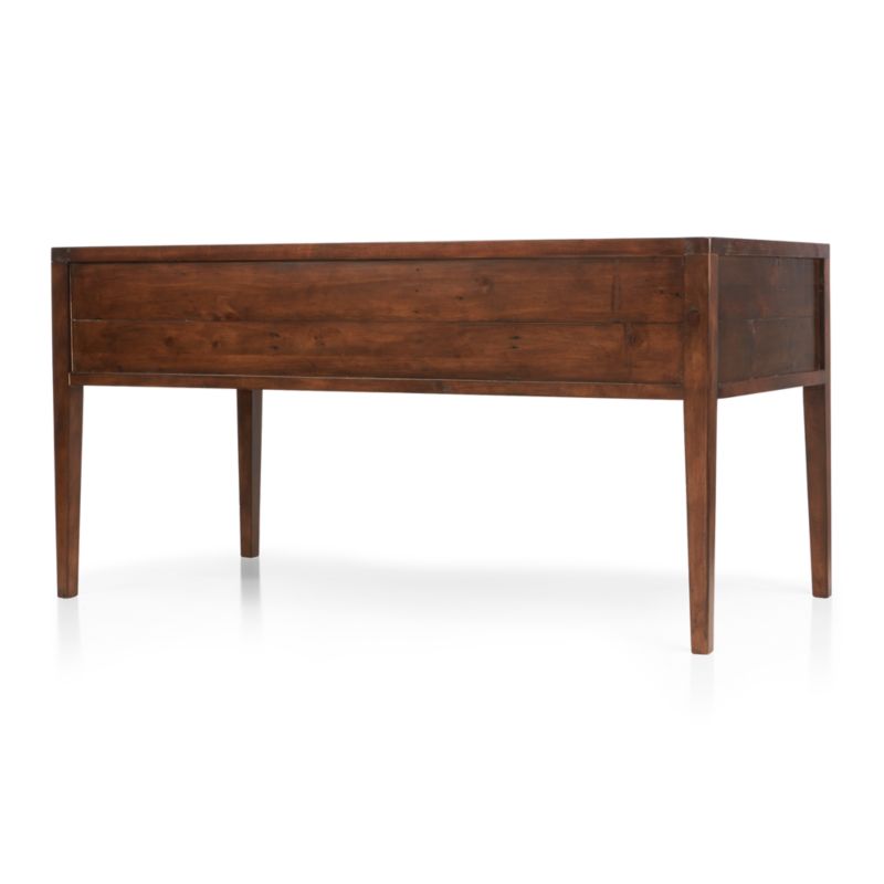 Morris 60" Chocolate Brown Desk - image 10 of 11