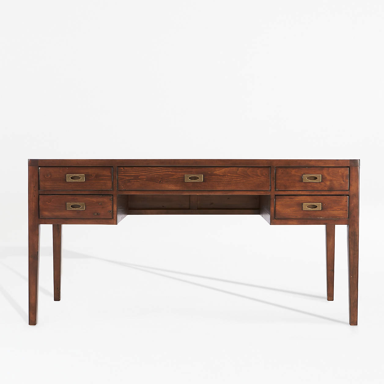 Morris 60" Chocolate Brown Desk