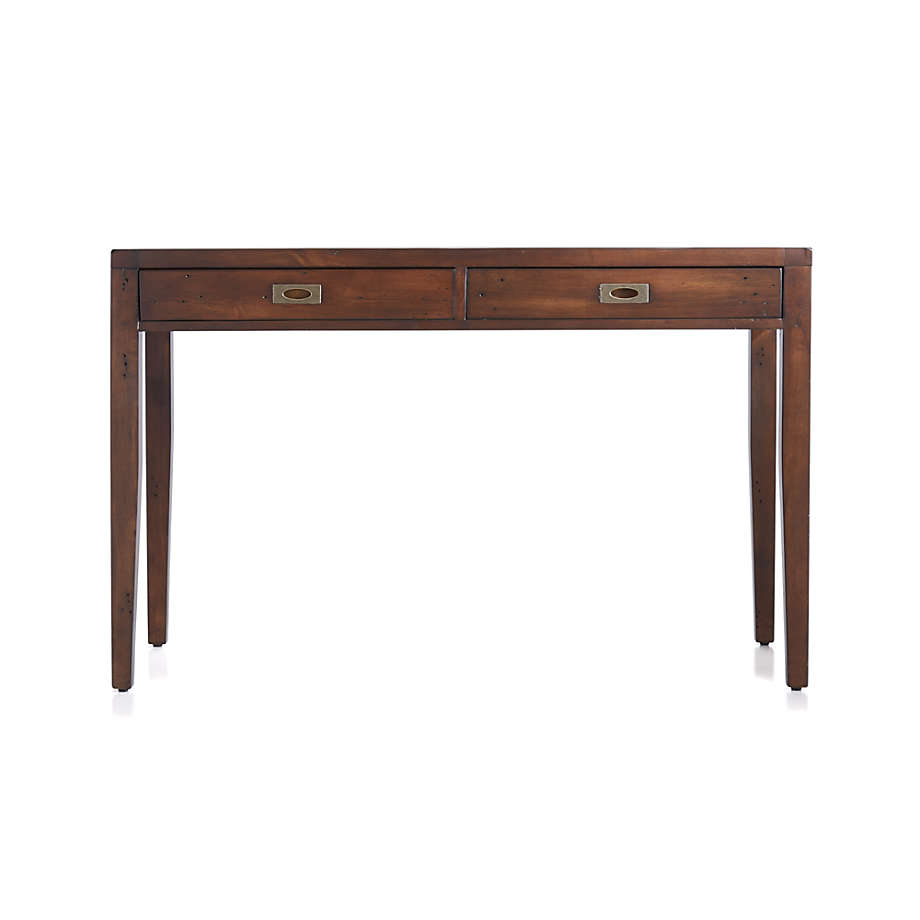 Morris 48 Chocolate Brown Writing Desk