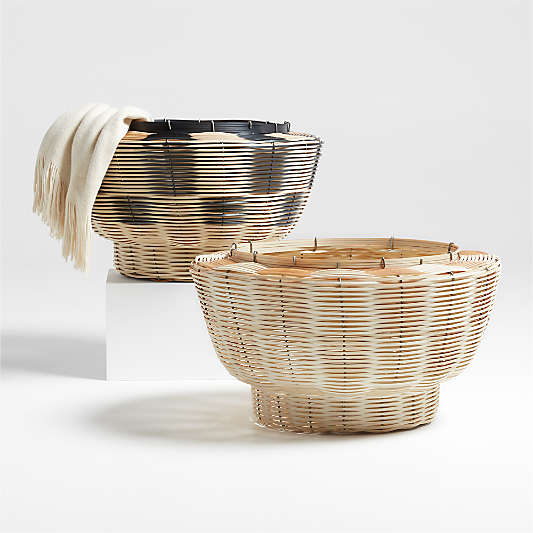 Mo's Crib Woven Natural Basket