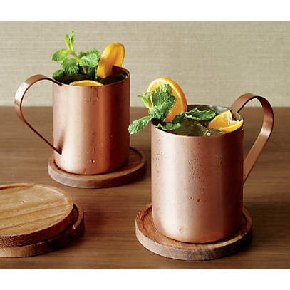 Premium Quality Moscow Mule Mug Hammered Cups Heavy Red Copper