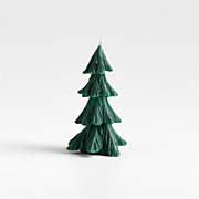 Mountain Pine Christmas Tree Candle Small 6"