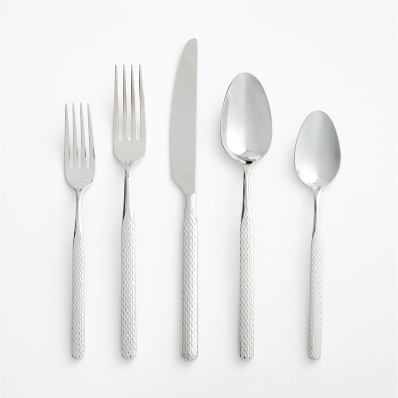 Viewing product image Mercer Texture 20-Piece Flatware Place Setting - image 1 of 2