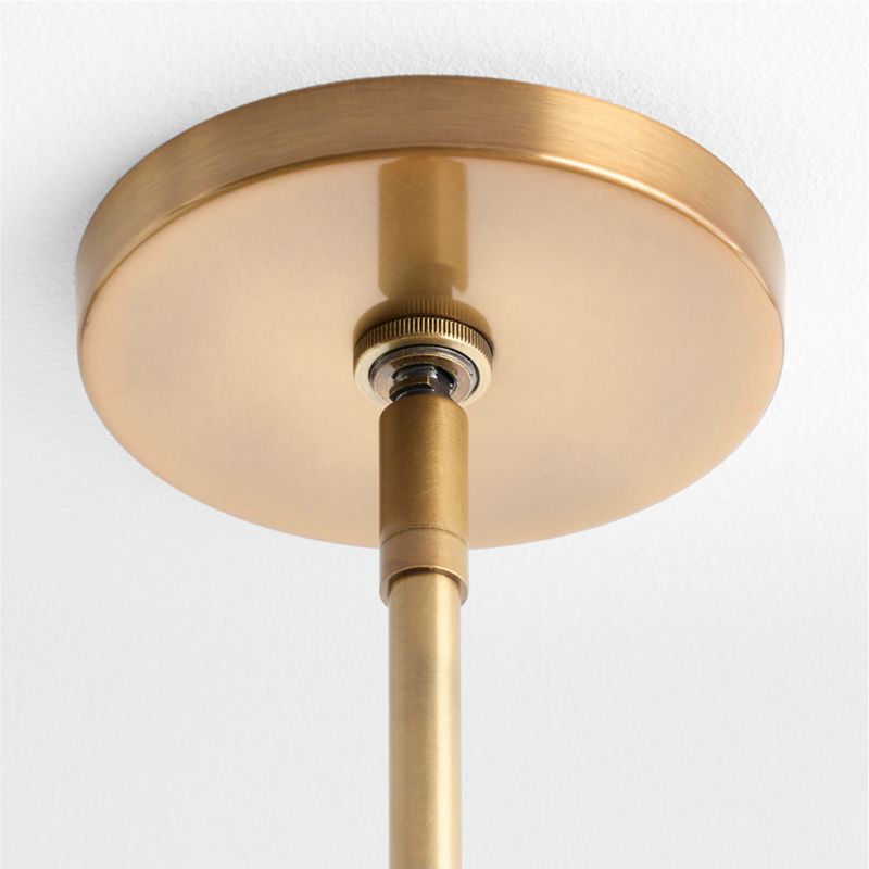 Marlow Brass Linear Chandelier Light - image 2 of 4