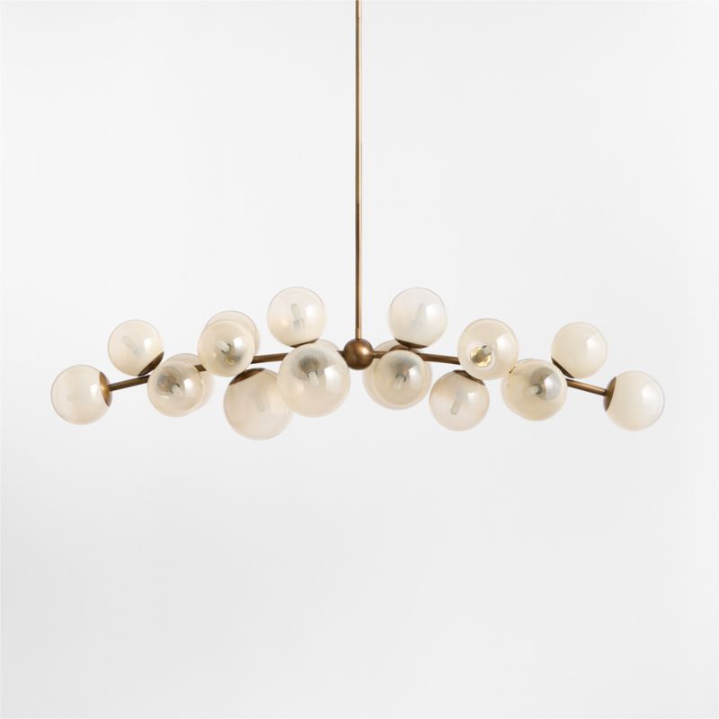 Marlow Brass Linear Chandelier Light - image 1 of 4