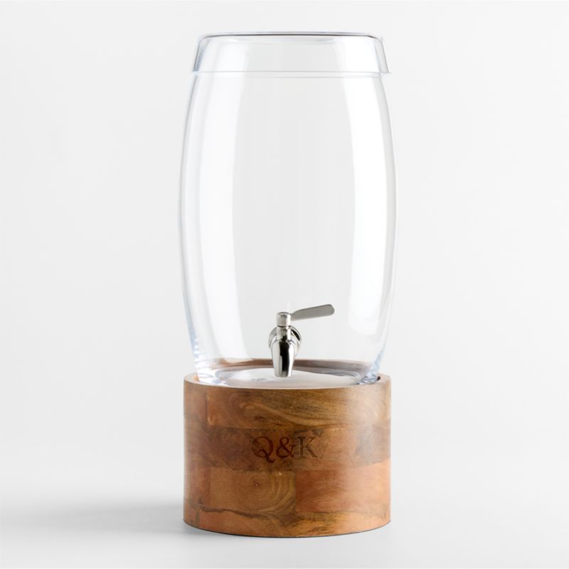 Marin 2.7-Gallon Glass Drink Dispenser with Brooks Stand - image 1 of 2