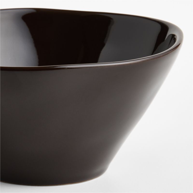 Marin Deep Brown Stoneware Cereal Bowl - image 2 of 8