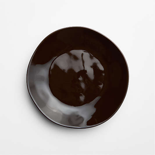Marin Deep Brown Stoneware Salad Plate