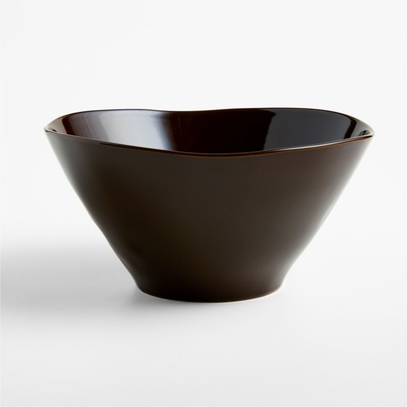 Viewing product image Marin Deep Brown 10.25" Stoneware Serving Bowl - image 1 of 2