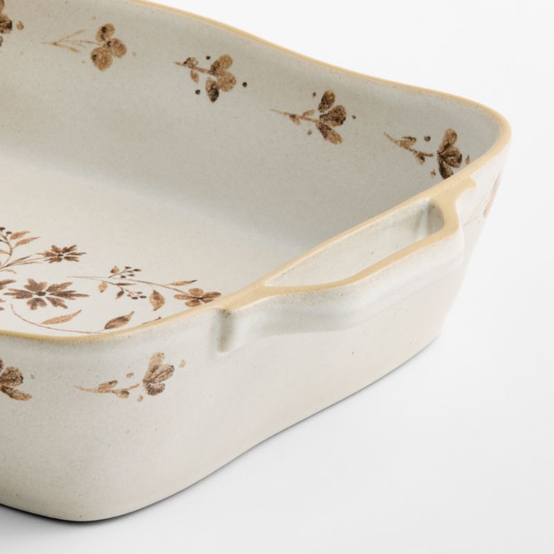 Marin Botanical 13.5"x10" Large Stoneware Baker - image 1 of 3