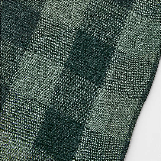 Marin Green Gingham 108" Table Runner