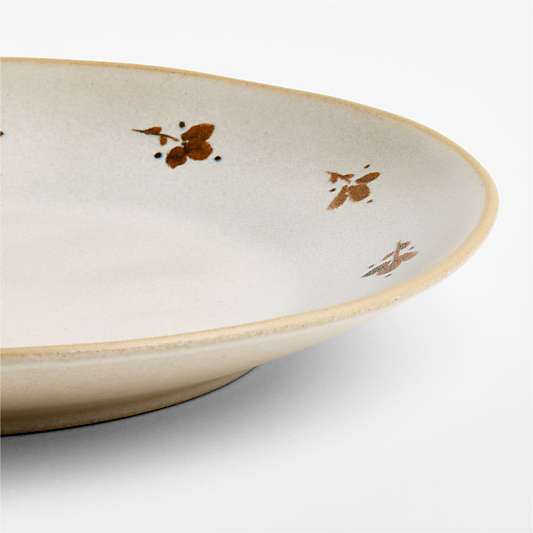 Marin Botanical Natural Stoneware Dinner Plate