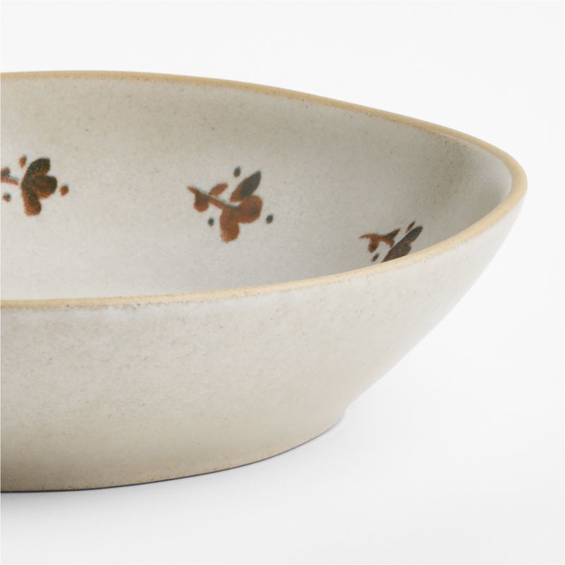 Marin Natural Botanical Stoneware Low Bowl - image 2 of 3