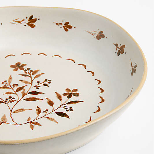 Marin Natural Botanical Large Serve Bowl