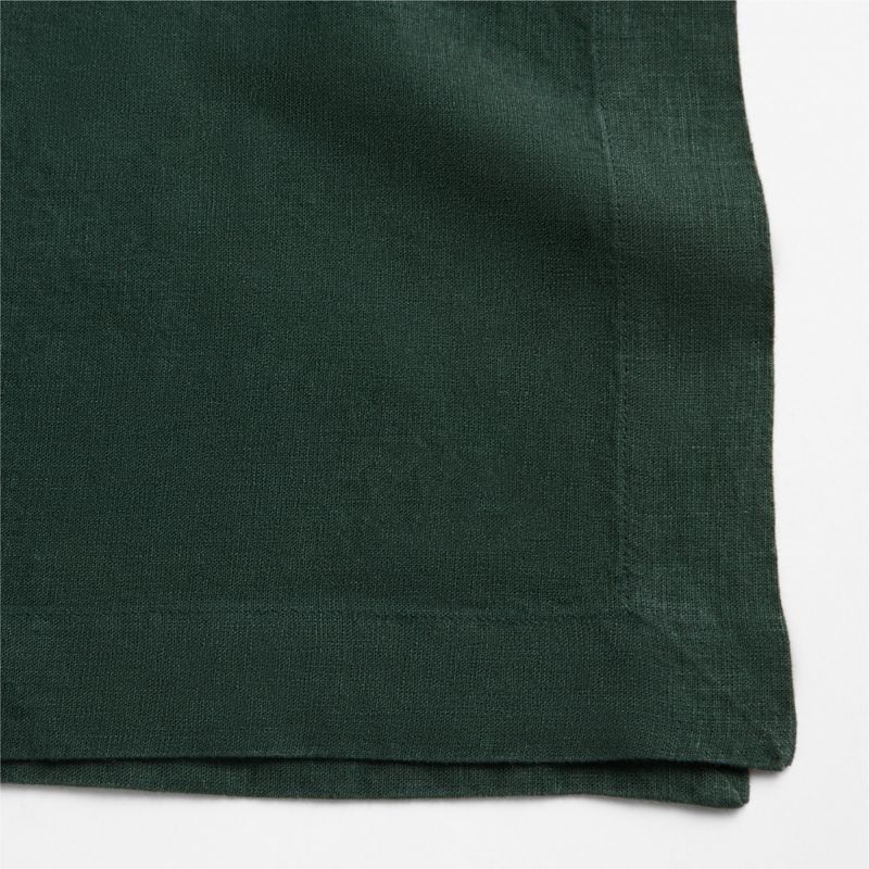 Marin Spruce Green European Linen Napkin, Set of 4 - image 1 of 8