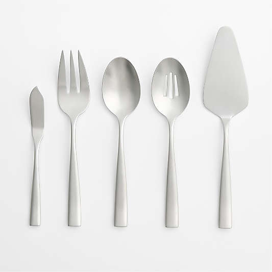 Marin Satin 5-Piece Serving Set