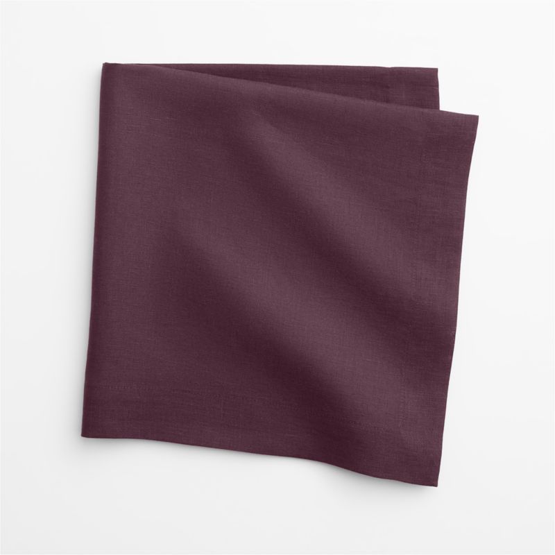 Marin Wine Tasting EUROPEAN FLAX -Certified Linen Dinner Napkin, Set of 4 - image 1 of 8