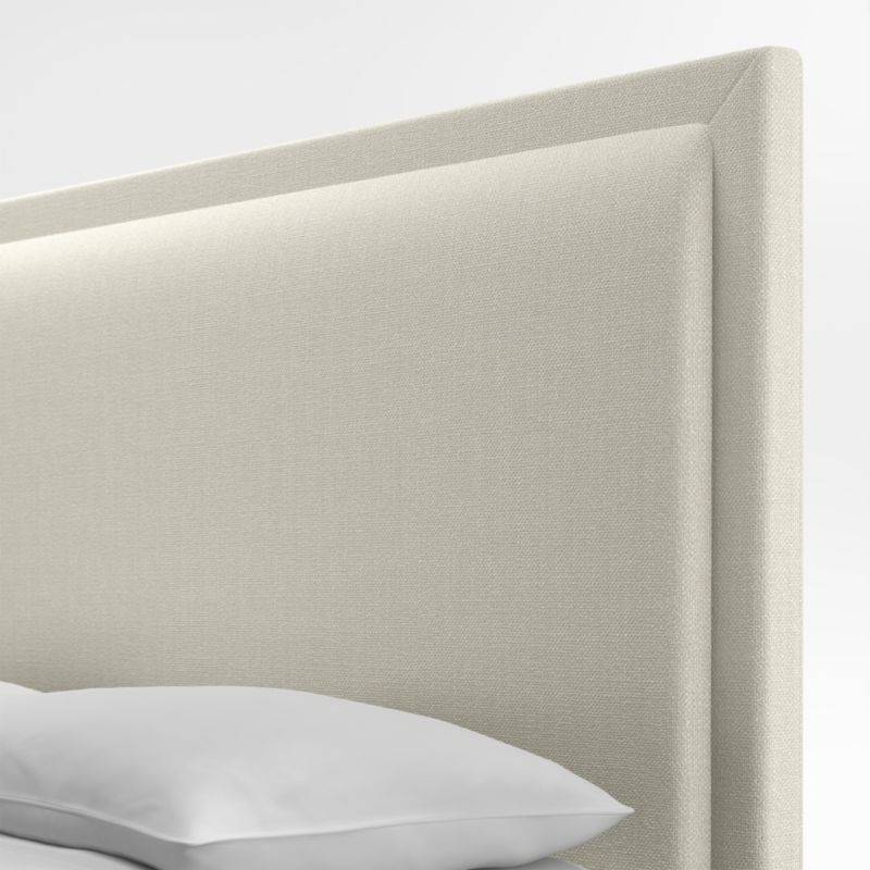 Meraux 56" Ivory Queen Upholstered Headboard - image 2 of 3