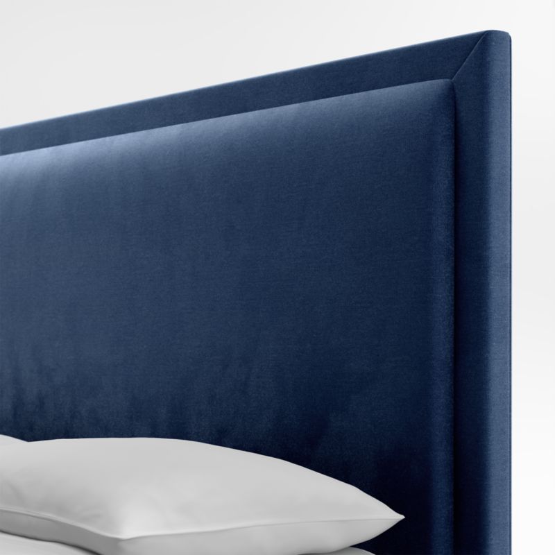 Meraux 56" Navy King Upholstered Headboard - image 3 of 4