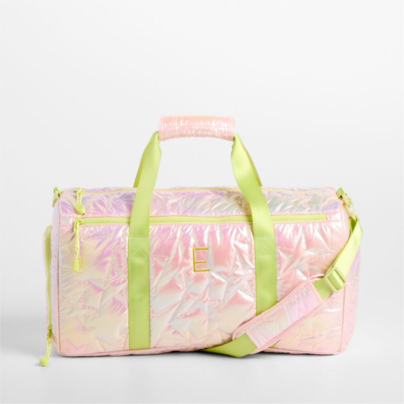 Viewing product image Pink Metallic Star Kids Duffel Bag - image 1 of 6