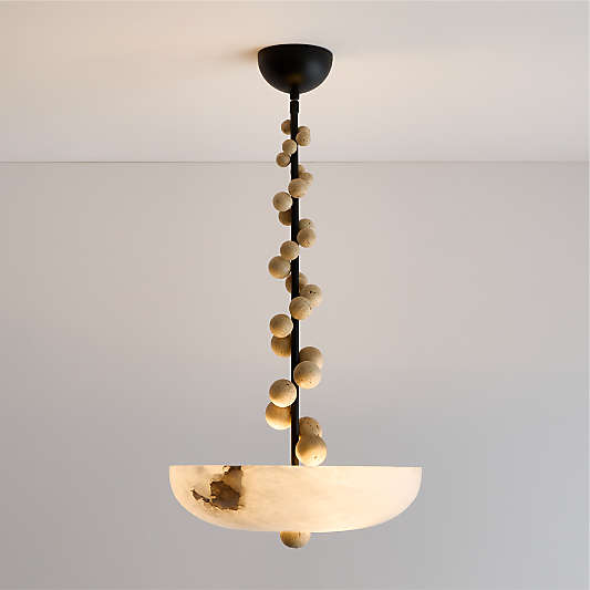 Motion Stone Pendant Light by Venus Williams