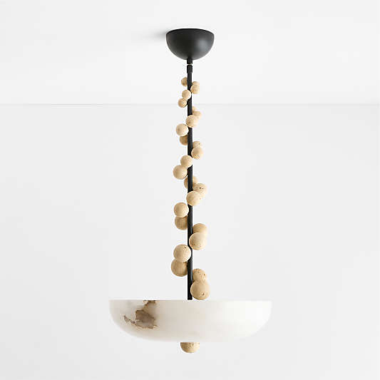 Motion Stone Pendant Light by Venus Williams
