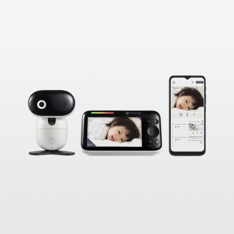 Motorola ® PIP1610 HD Connect 5" WiFi Motorized Video Baby Monitor - image 0 of 9